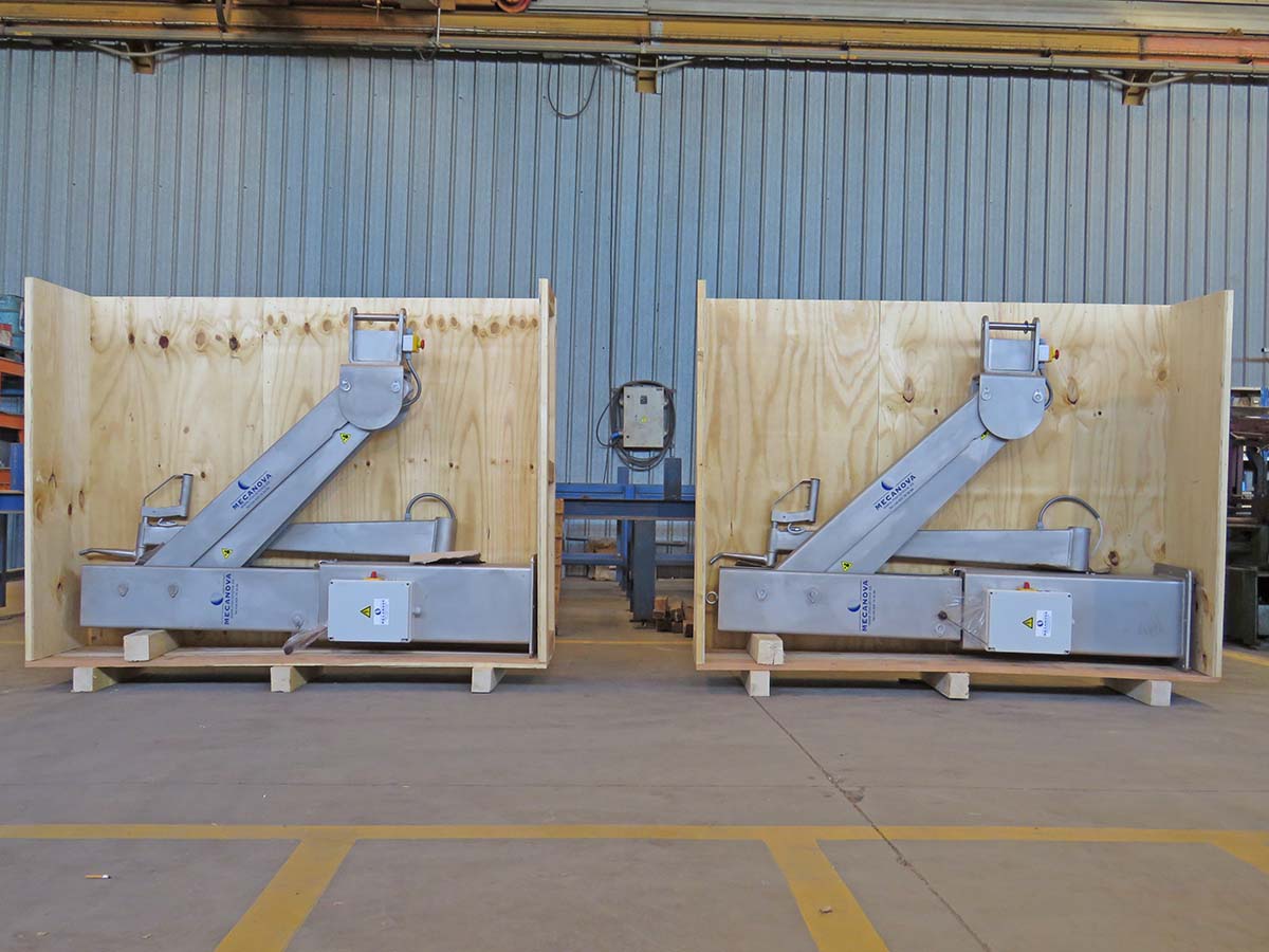 Expedición de Brazos Hidraulicos - MECANOVA